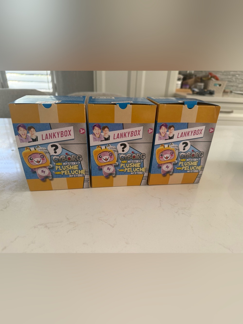 Cyborg Mini Mystery Plushie 3 boxes not sealed